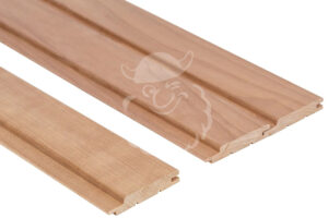 Szauna lambéria 12x90mm Thermowood nyár csomómentes STP