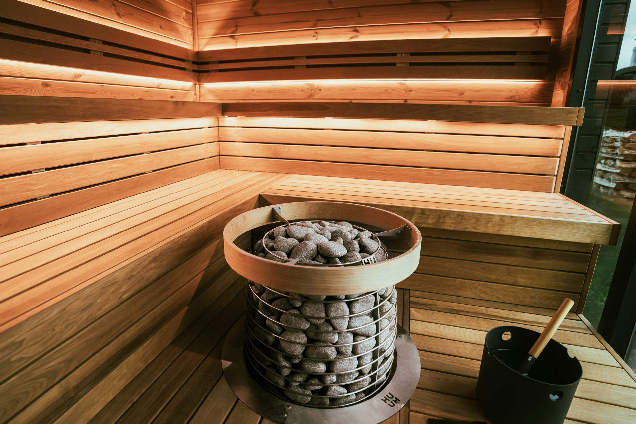 Szauna padléc 21x90mm Thermowood nyár SHP