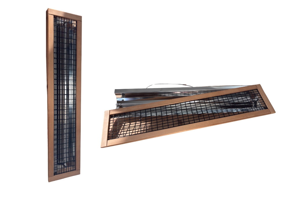 Infrasugárzó Fali Thermowood nyár