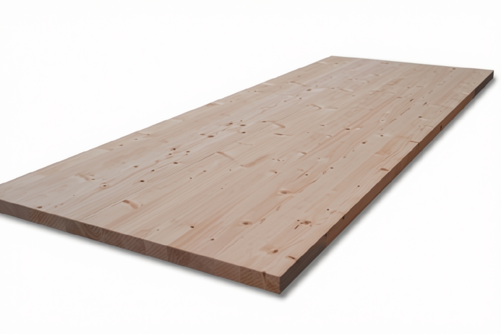 Táblásított lucfenyő lap B minőség 18 mm 1220x2500 mm