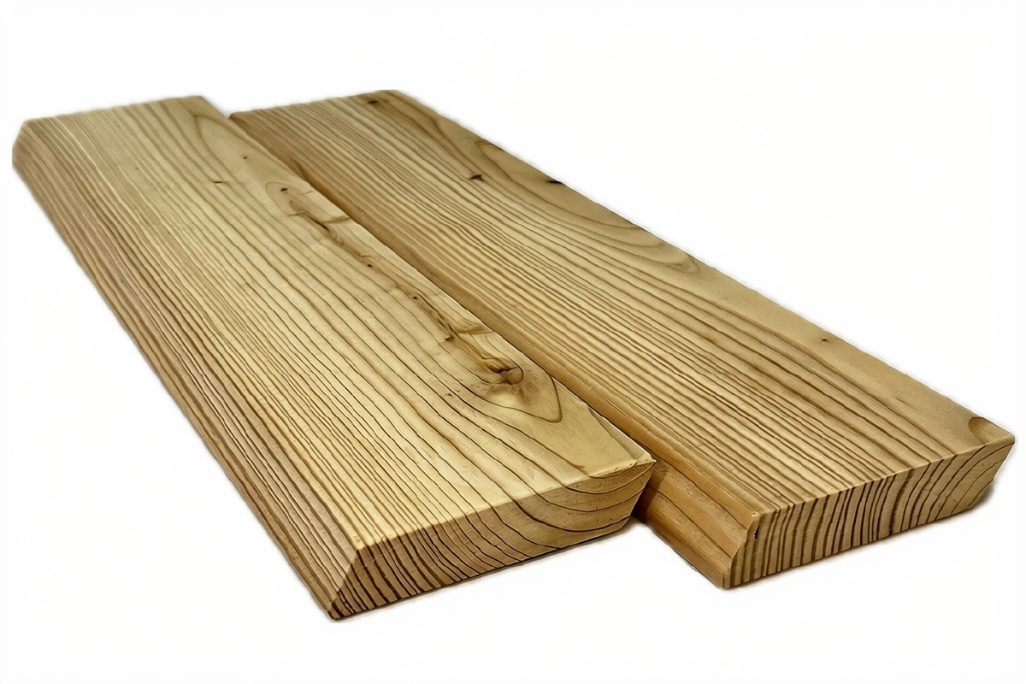 Vörösfenyő hajópadló AB minőség 20x94mm rombusz