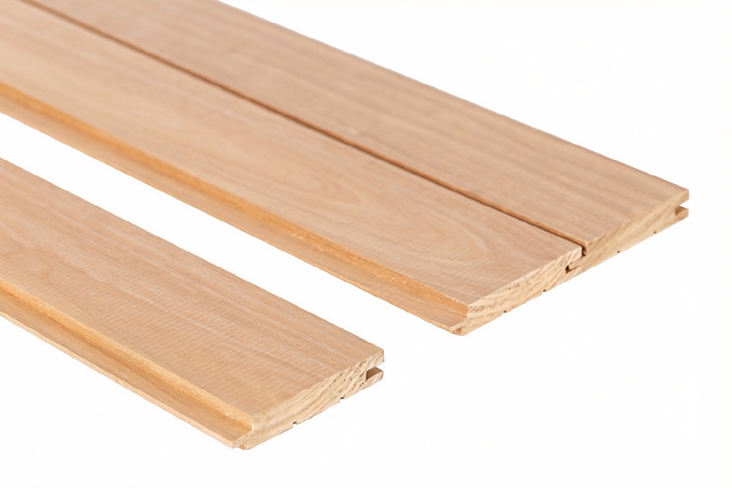 Szauna lambéria 15x90mm Thermowood nyár STS4