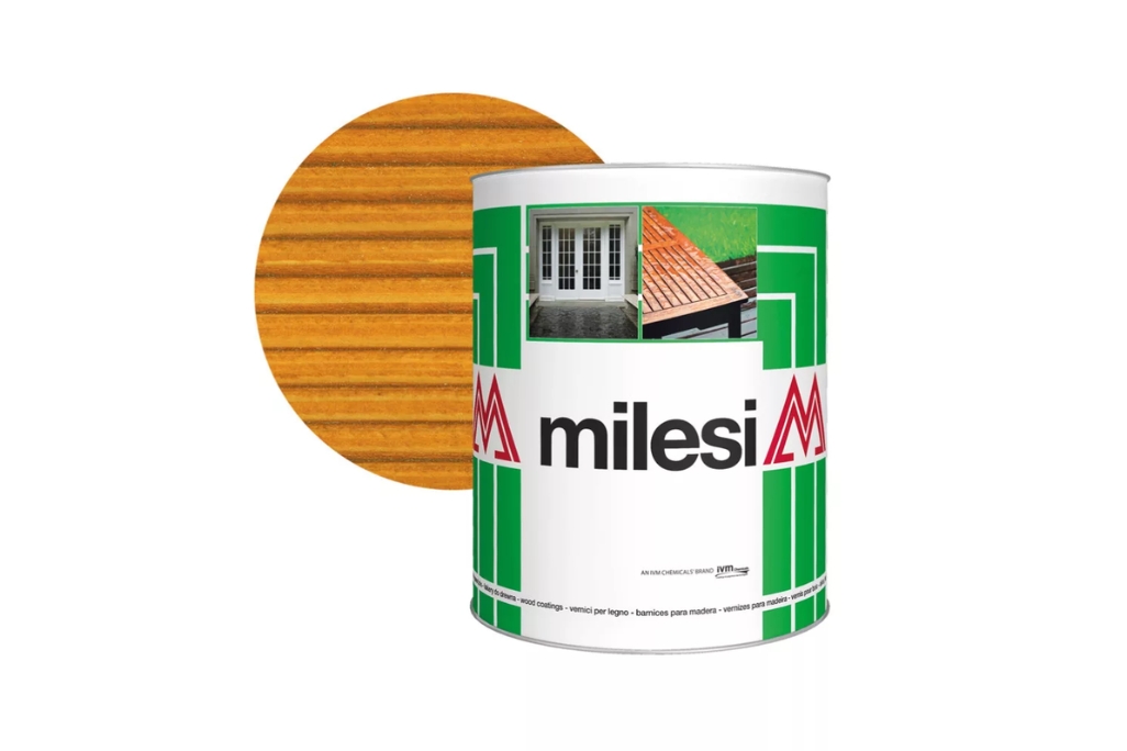 Milesi viaszos teraszlazúr - XWC 610 Erdeifenyő - 5L