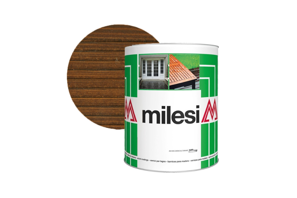 Milesi viaszos teraszlazúr - XWC 618 Mahagóni - 5L