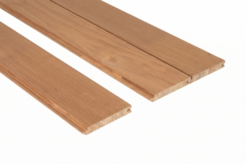 CROSSLAM szauna lambéria - Thermowood nyár - STS4 - 15x120mm