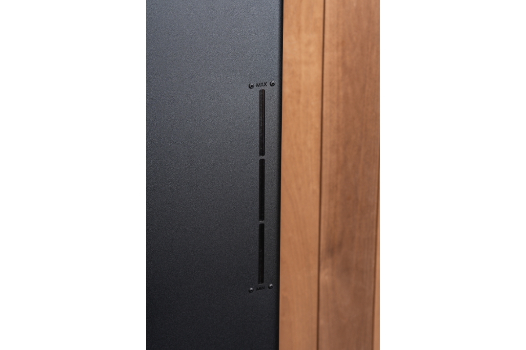 HUUM CORE Wall Combi 9 (9kW) fekete szaunakályha gőzfunkcióval