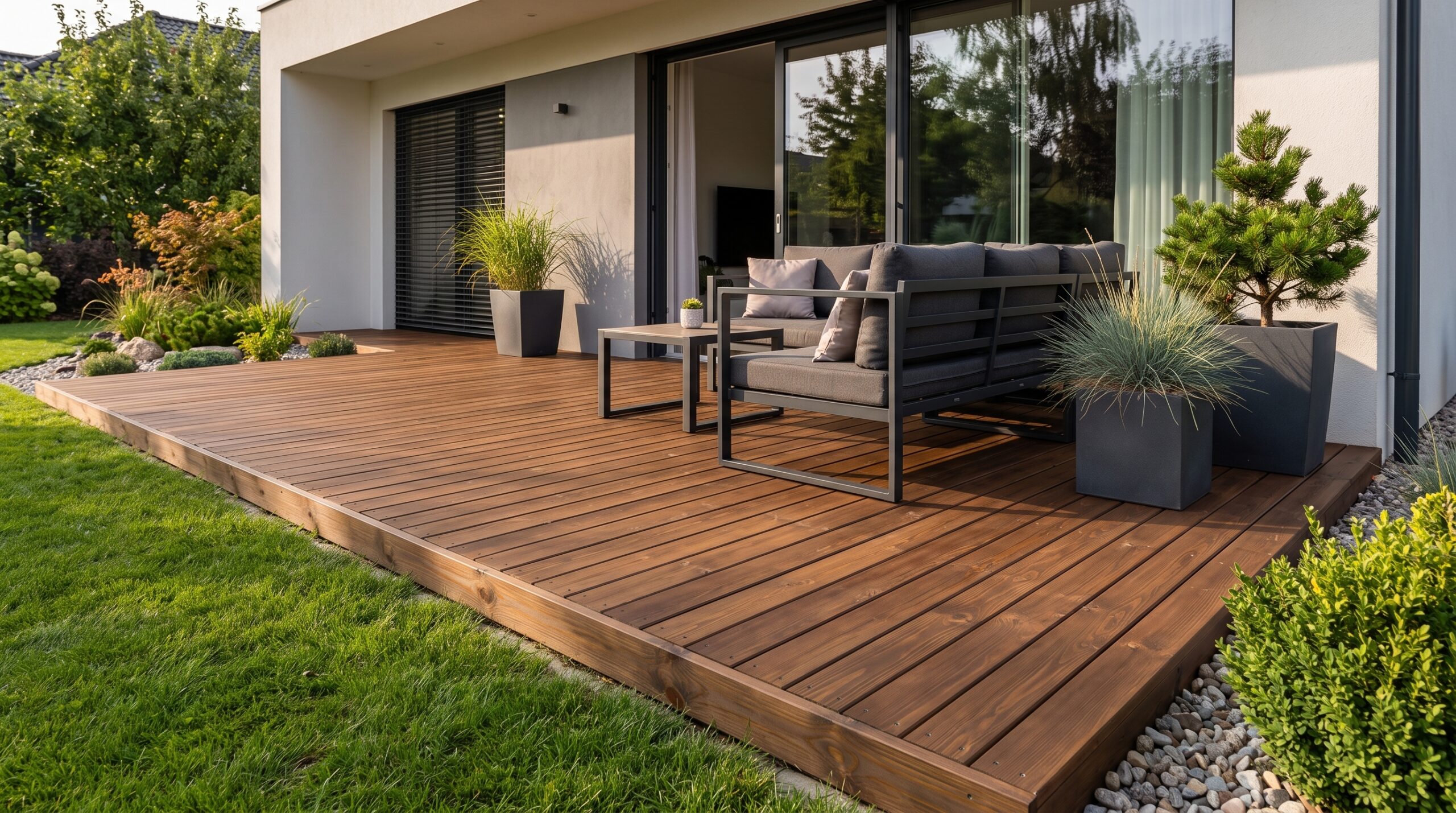 Thermowood borovi teraszburkolat "B"minőség 26x117mm SHP